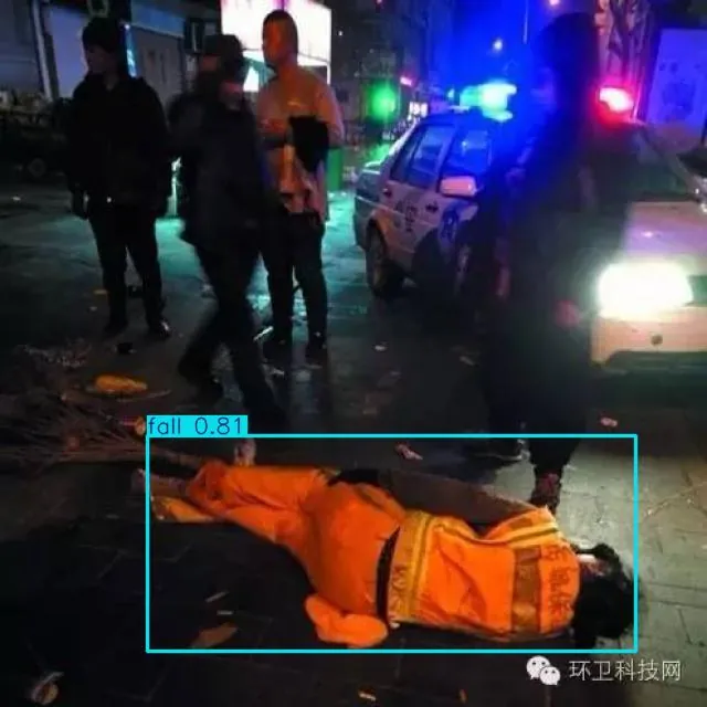 人员跌倒检测