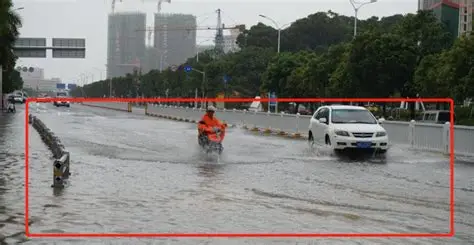 路面淹没检测